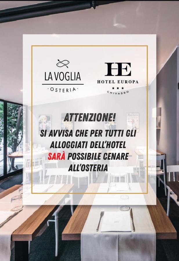 Hotel Europa Chivasso Kültér fotó